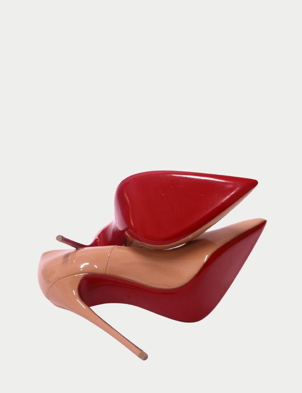 Beige Christian Louboutin - EU 40 en vente