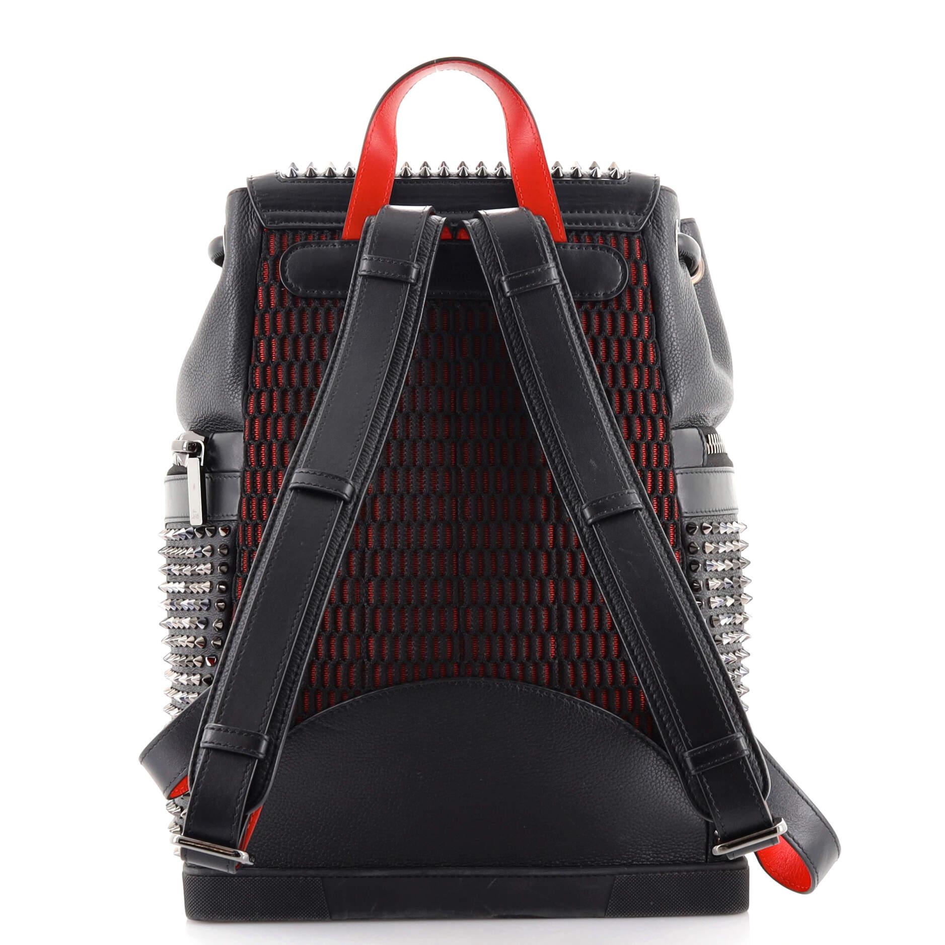 black spiky backpack