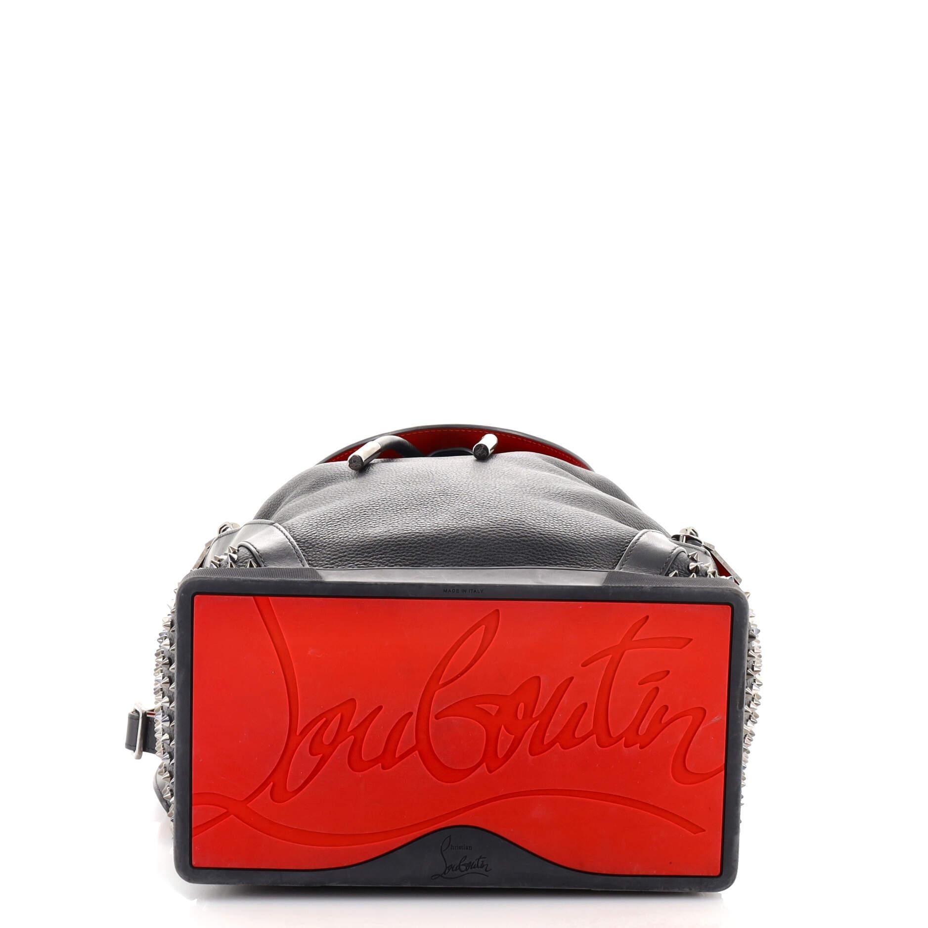 Women's or Men's Christian Louboutin Explorafunk Backpack Spiked Leather