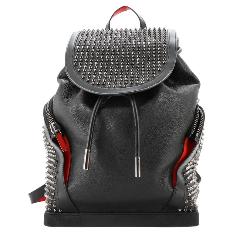 Christian Louboutin Explorafunk Backpack Spiked Leather at 1stDibs