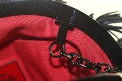 CHRISTIAN LOUBOUTIN Extremely Rare Fringe Knot Leather Bag 3CL1129K