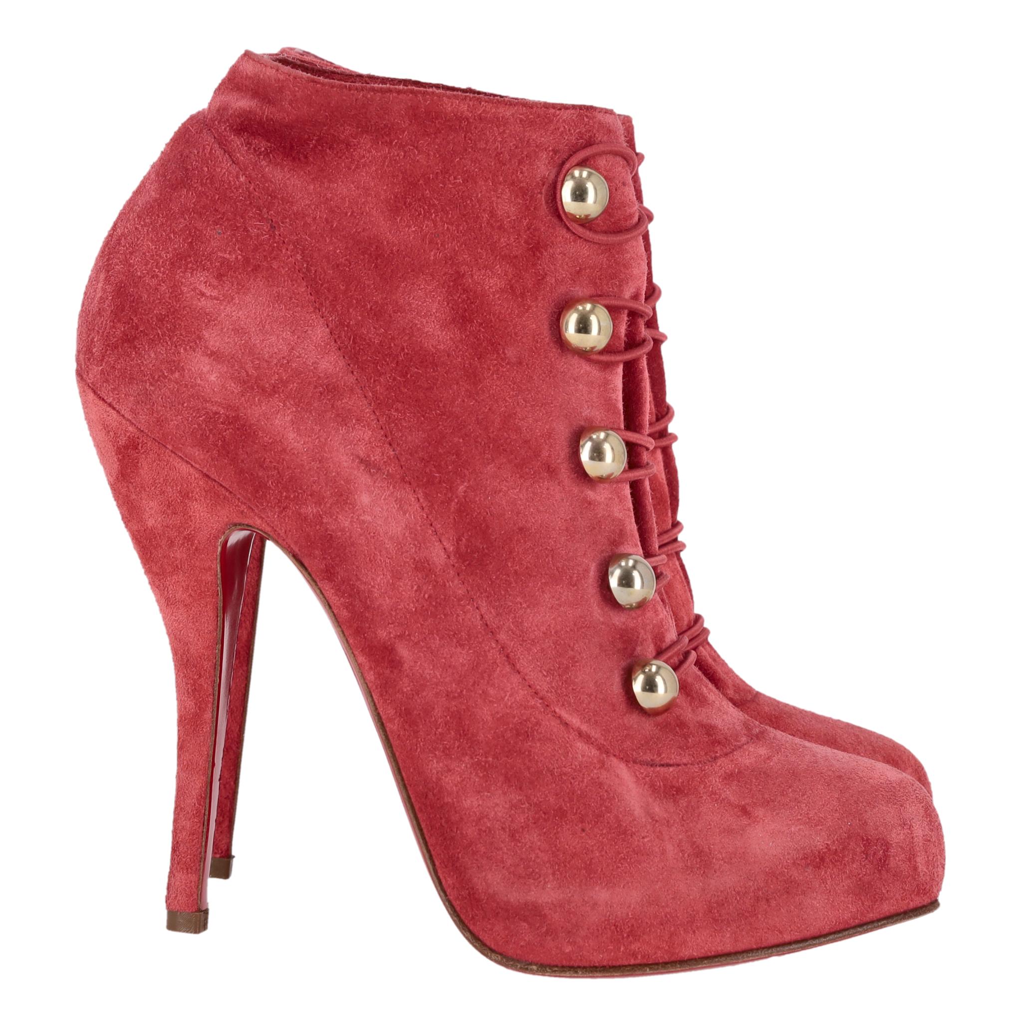 Botines de ante Christian Louboutin Fifre en Bueno estado para la venta en London, GB