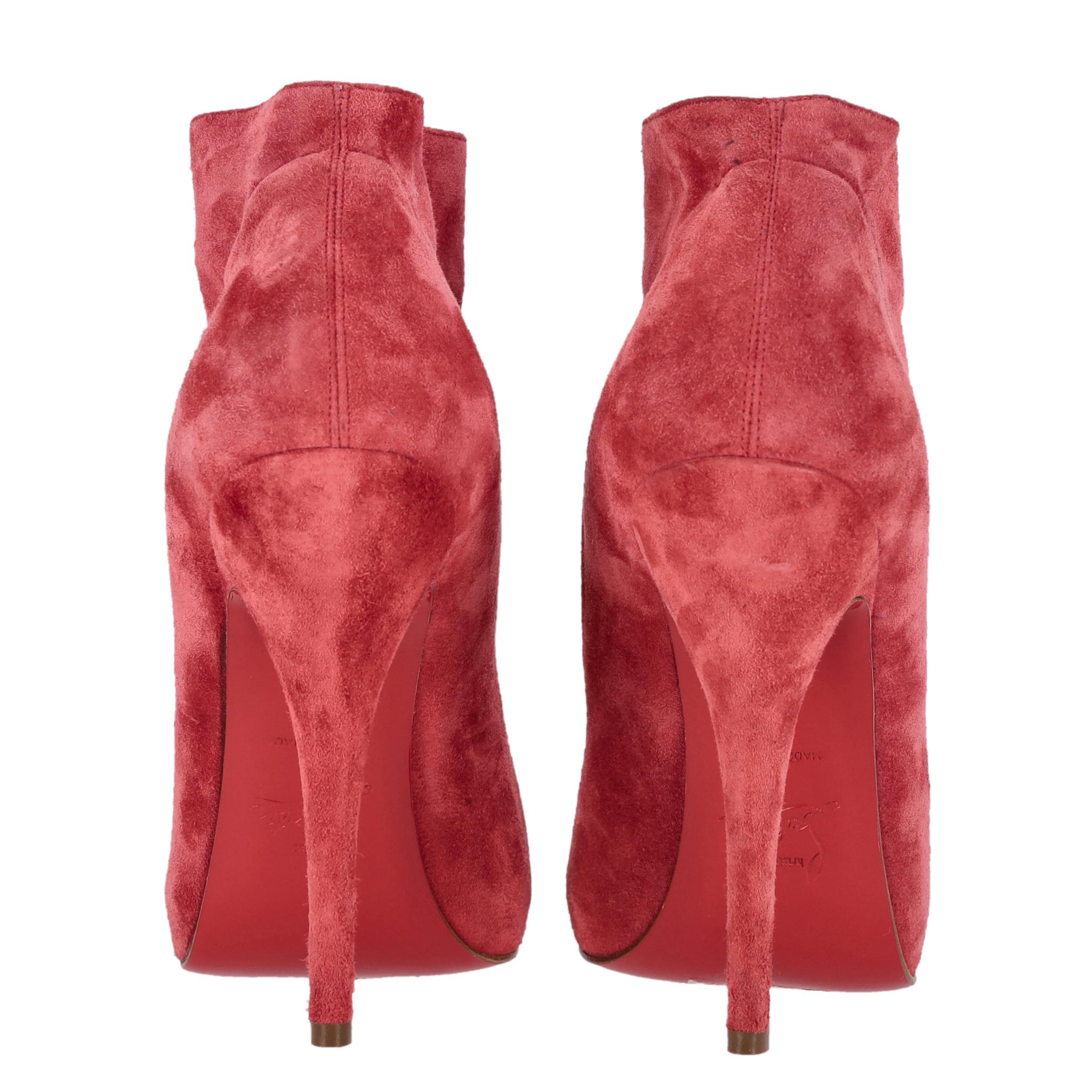 De las mujeres Botines de ante Christian Louboutin Fifre en venta