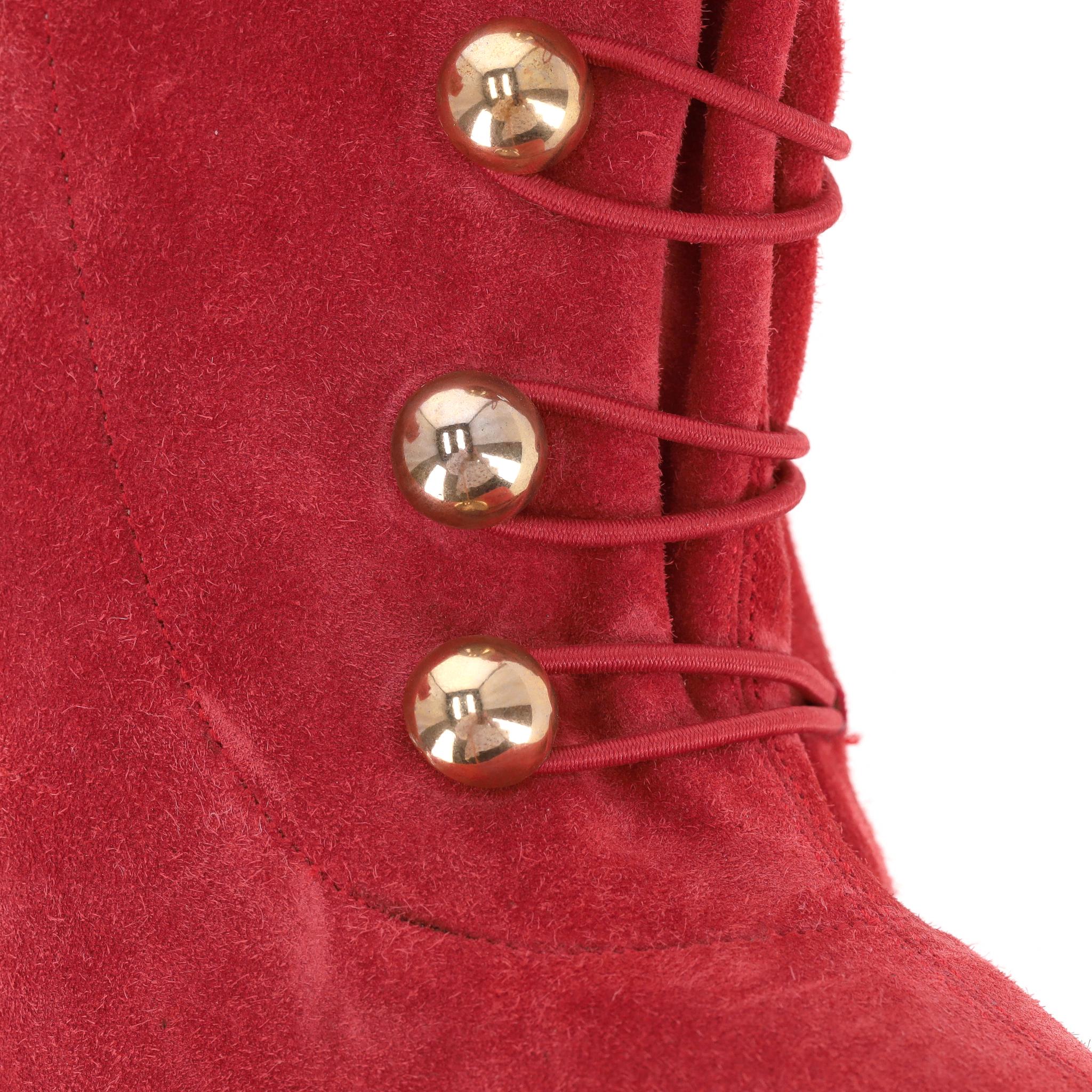 Botines de ante Christian Louboutin Fifre en venta 2