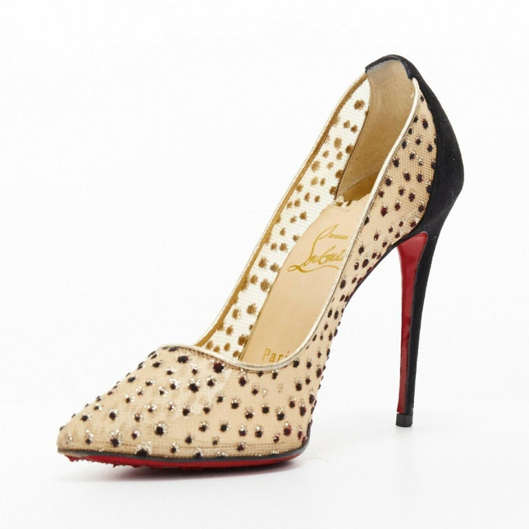 louboutin follies lace