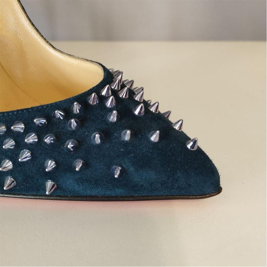 Nero Christian Louboutin Follies Spike misura 37 in vendita