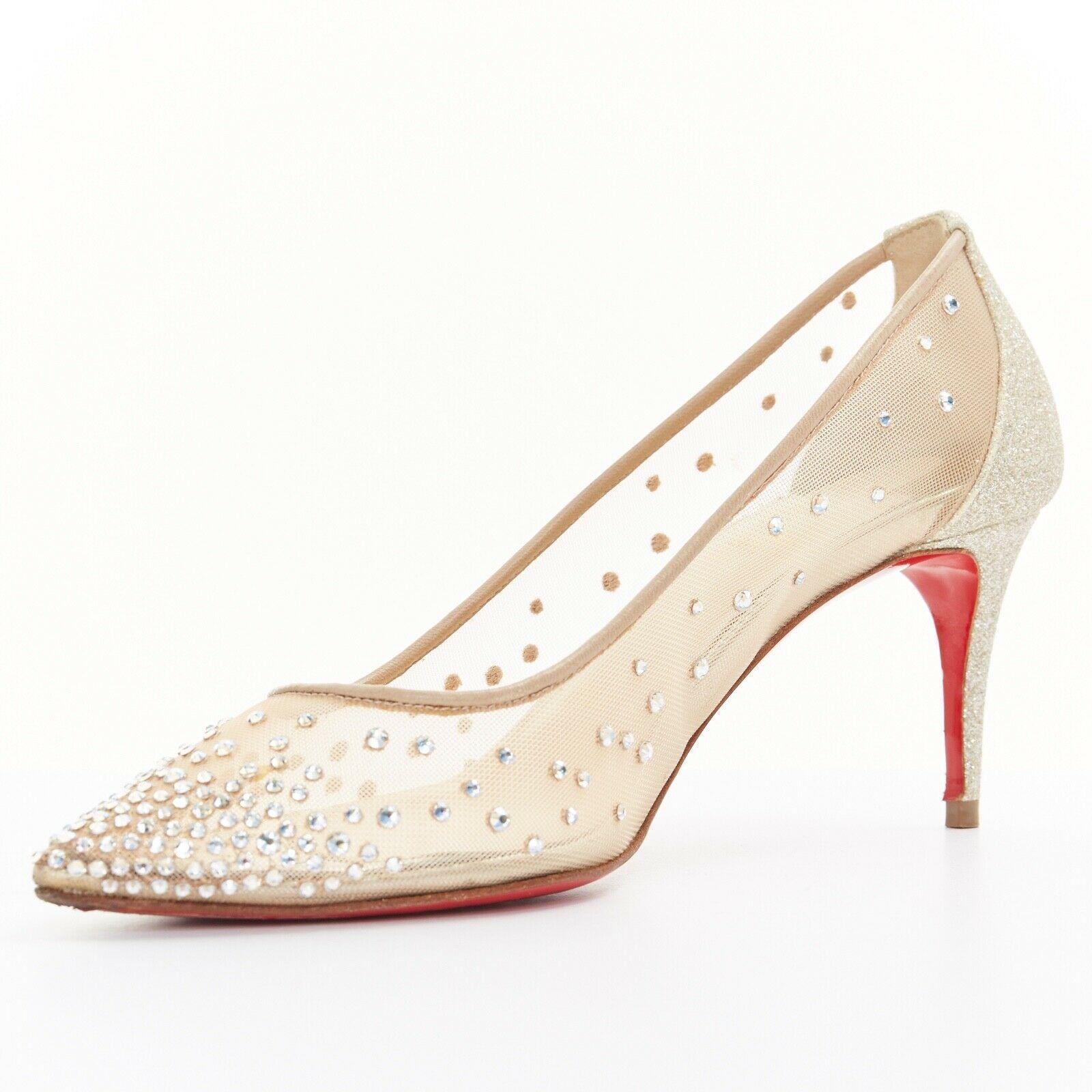 louboutin follies strass wedding