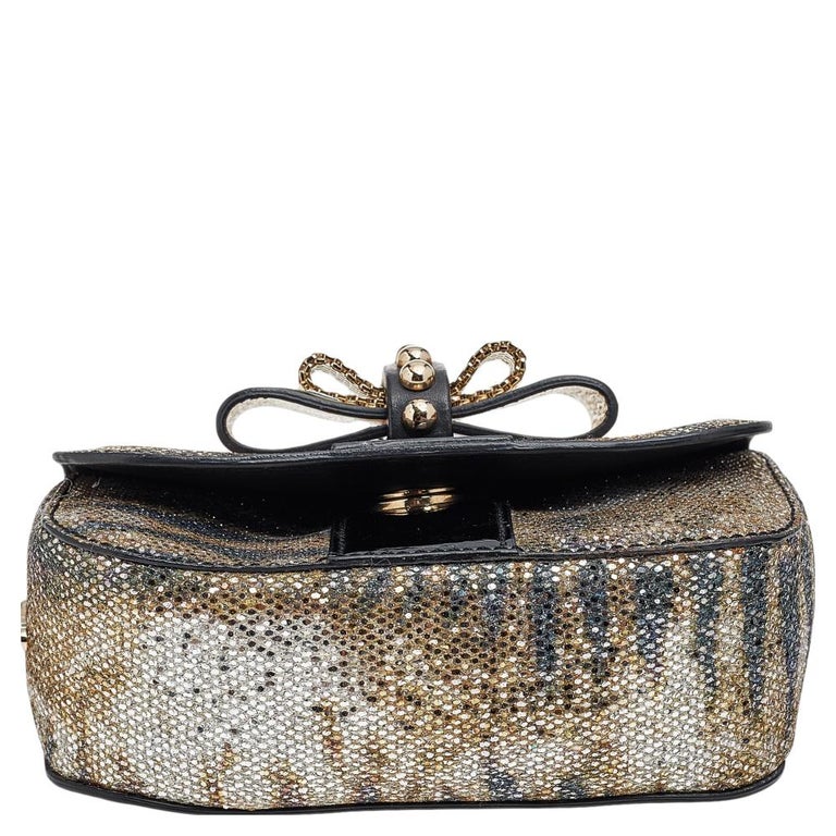 Dangerously Chic Spiked Cross Body Mini Bag