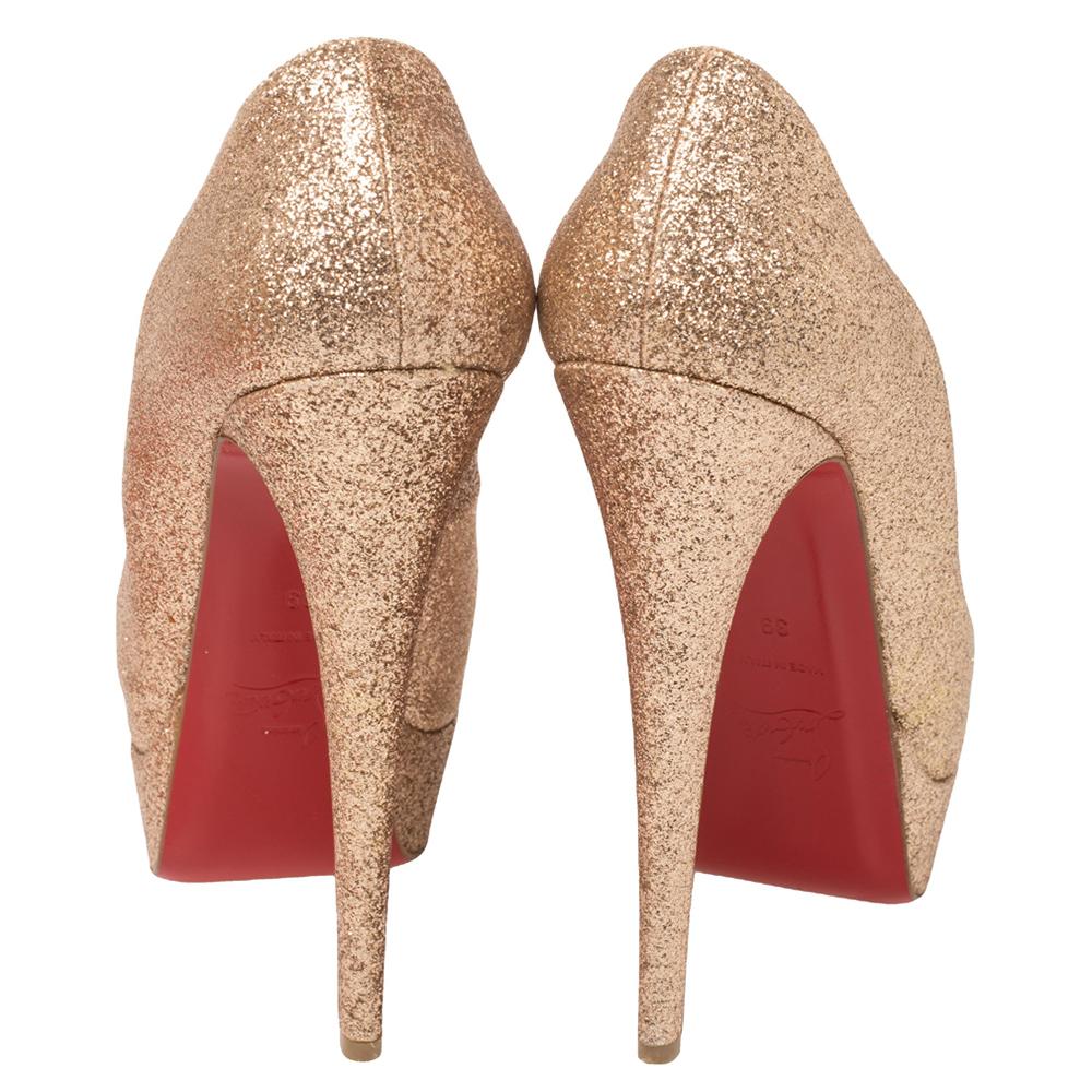 glitter bottom shoes