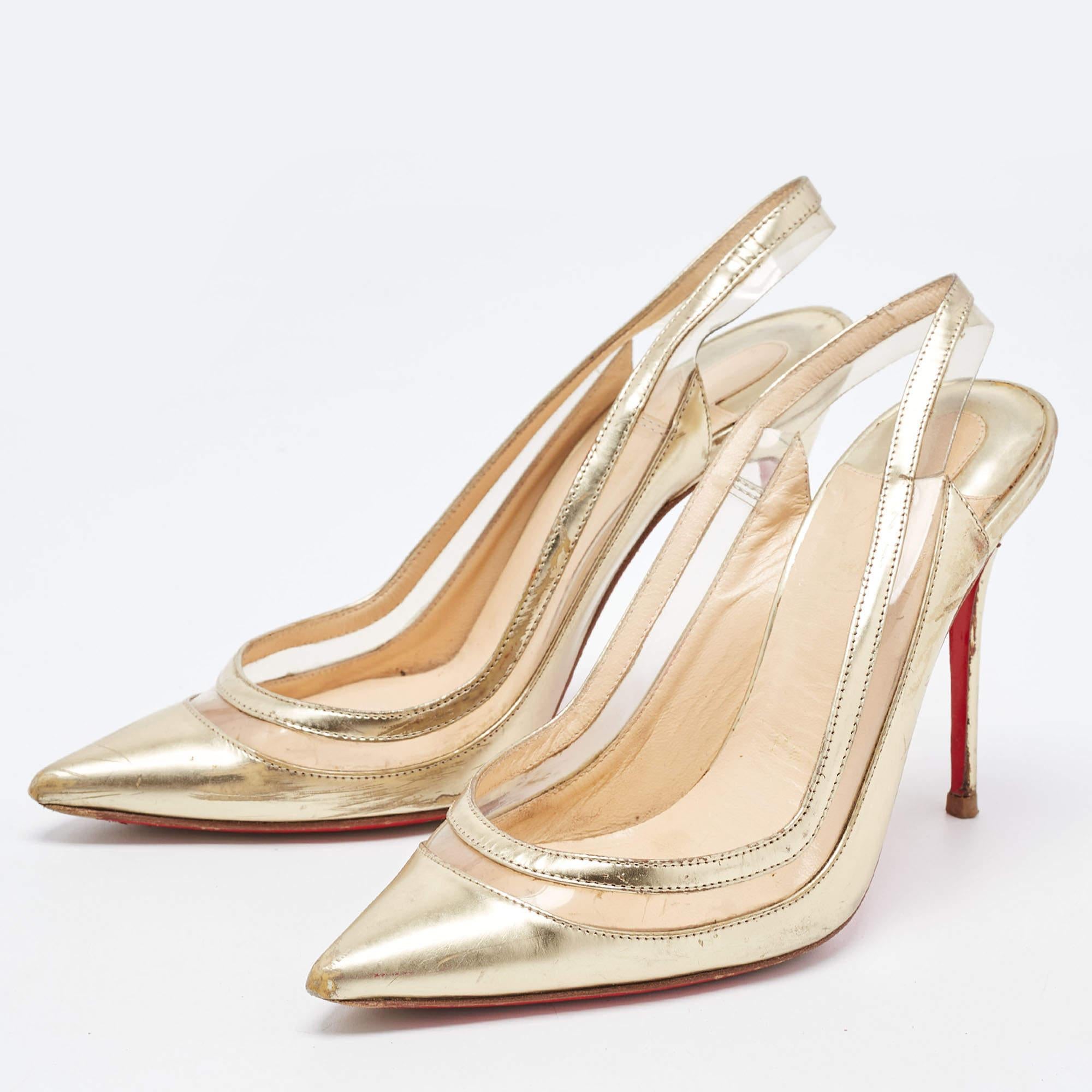 Curvaceous arches, a feminine appeal, and a well-built structure define this set of designer pumps. Coming with comfortable insoles and sleek heels, style them with your favorite outfits.