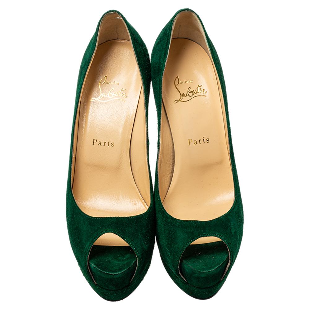 green louboutin shoes