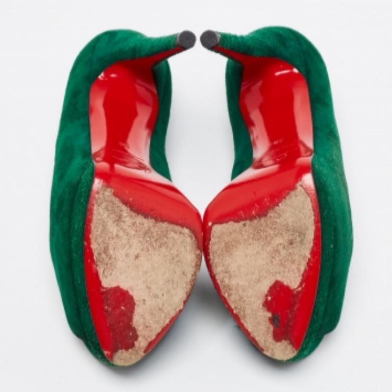 Noir Christian Louboutin Greene & Greene Greene Palais Royal Taille 36 en vente