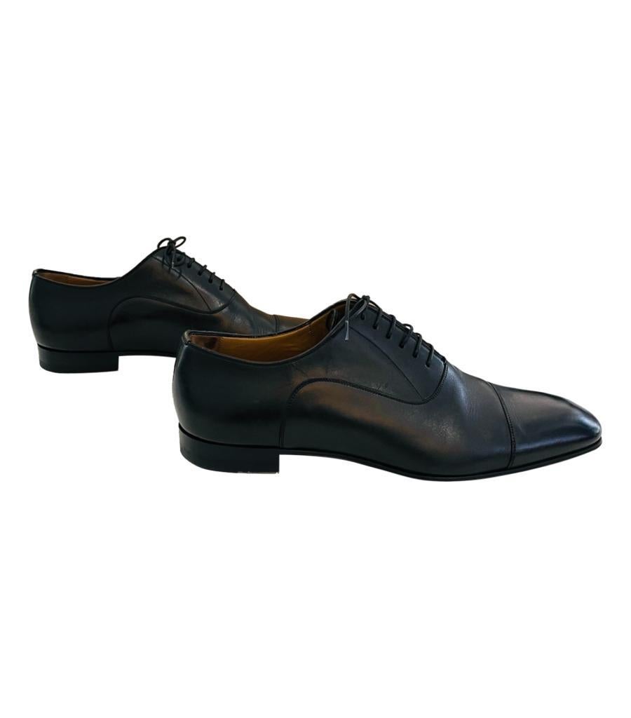 Christian Louboutin Greggo Leather Oxford Shoes In Good Condition In London, GB