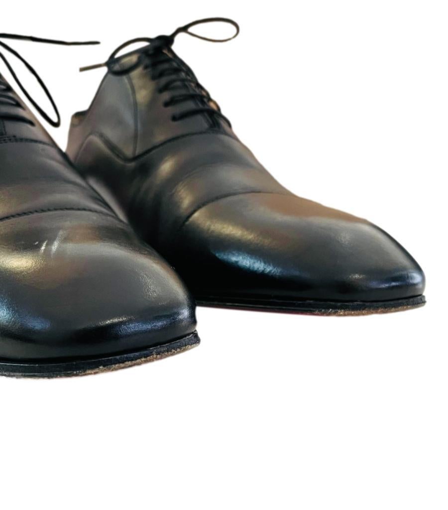 Men's Christian Louboutin Greggo Leather Oxford Shoes