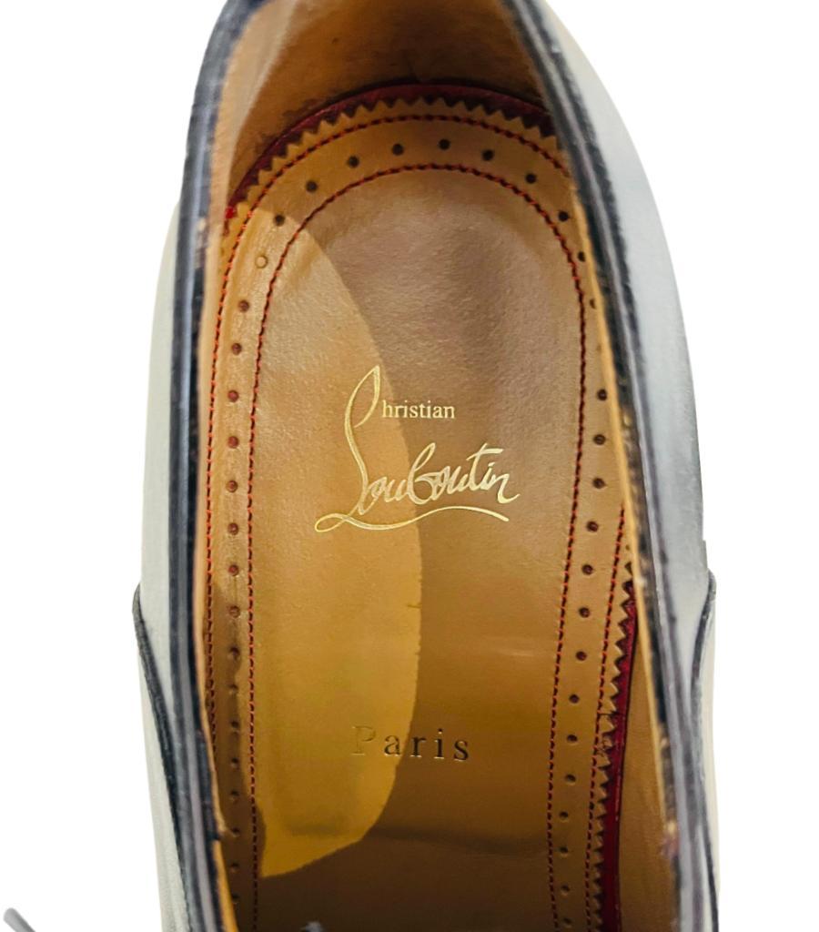 Christian Louboutin Greggo Leather Oxford Shoes 4