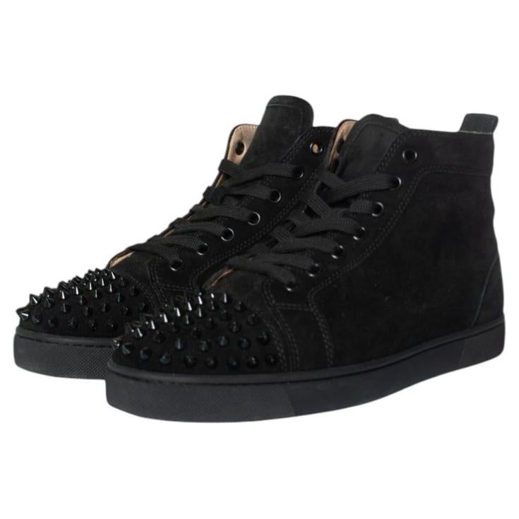 Christian Louboutin, baskets montantes à picots