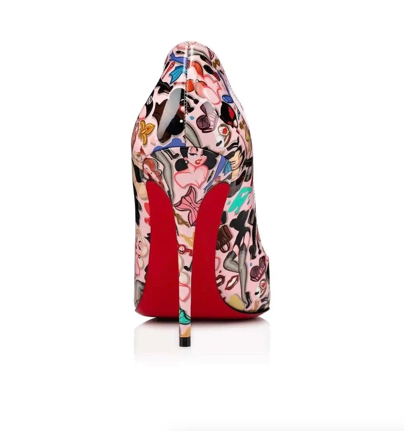 louboutin hot chick pink