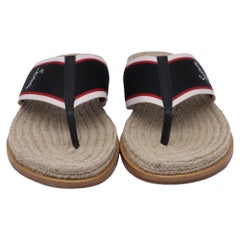 Sandales « Hot Flip » de Christian Louboutin en jute multicolore