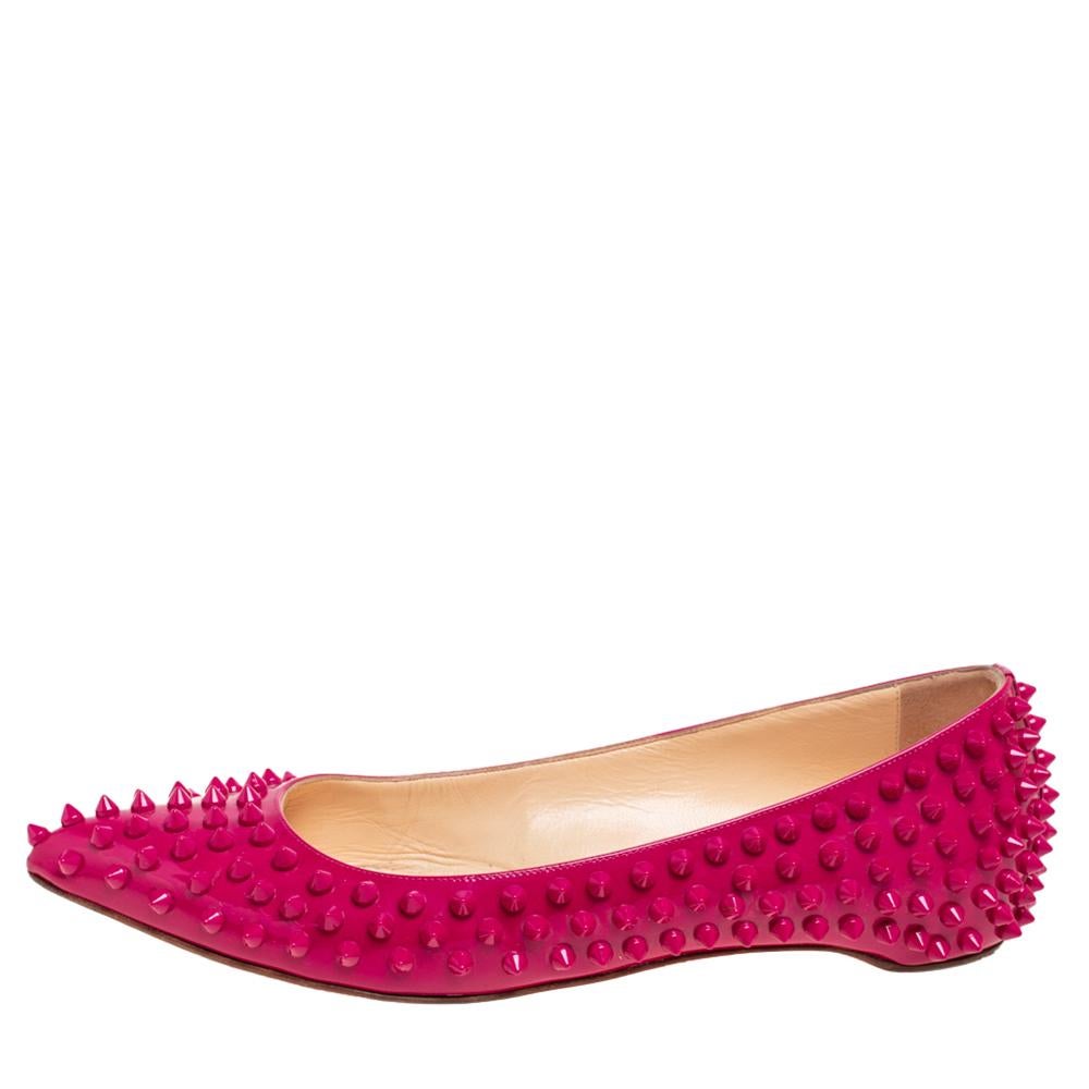 hot pink spikes