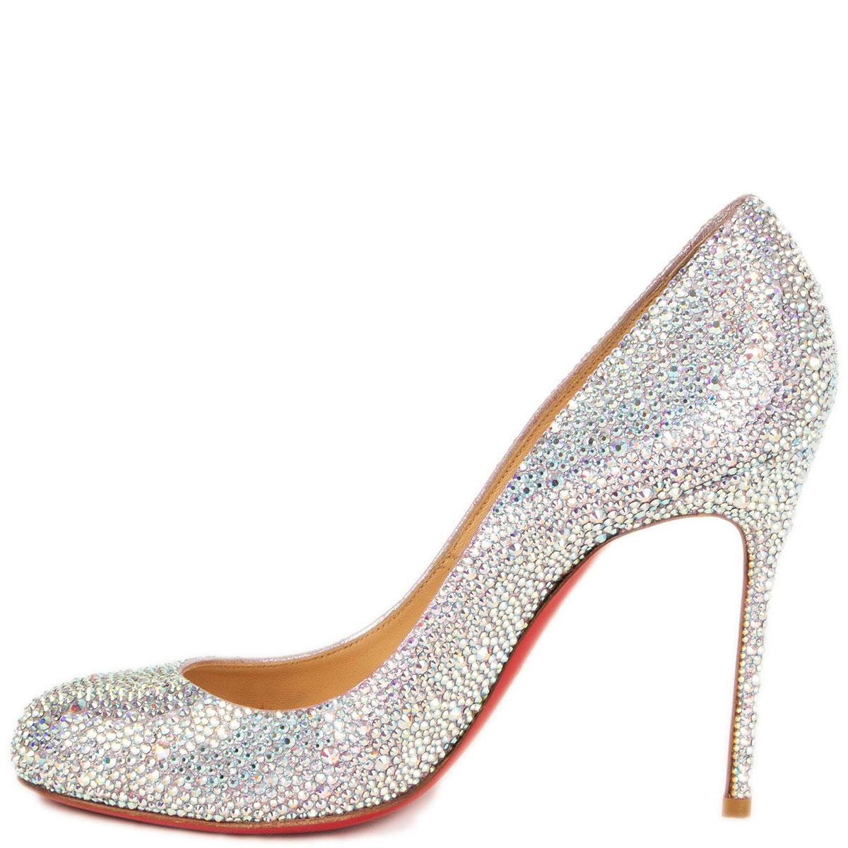 christian louboutin sparkly heels
