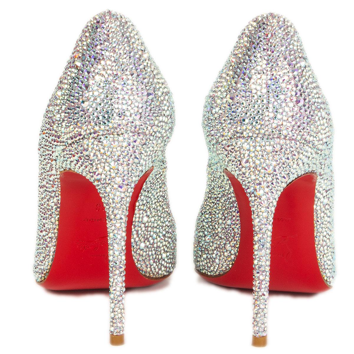 christian louboutin iridescent heels