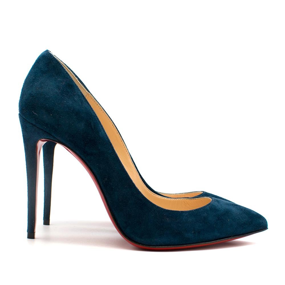 The Kate 85 is a time-less shoe. This navy pair has been made in Italy from supple suede that's backed in smooth leather and set on an 85mm heel. The sleek pointed toe will smarten up casual outfits.

36
UK 3
US 5
