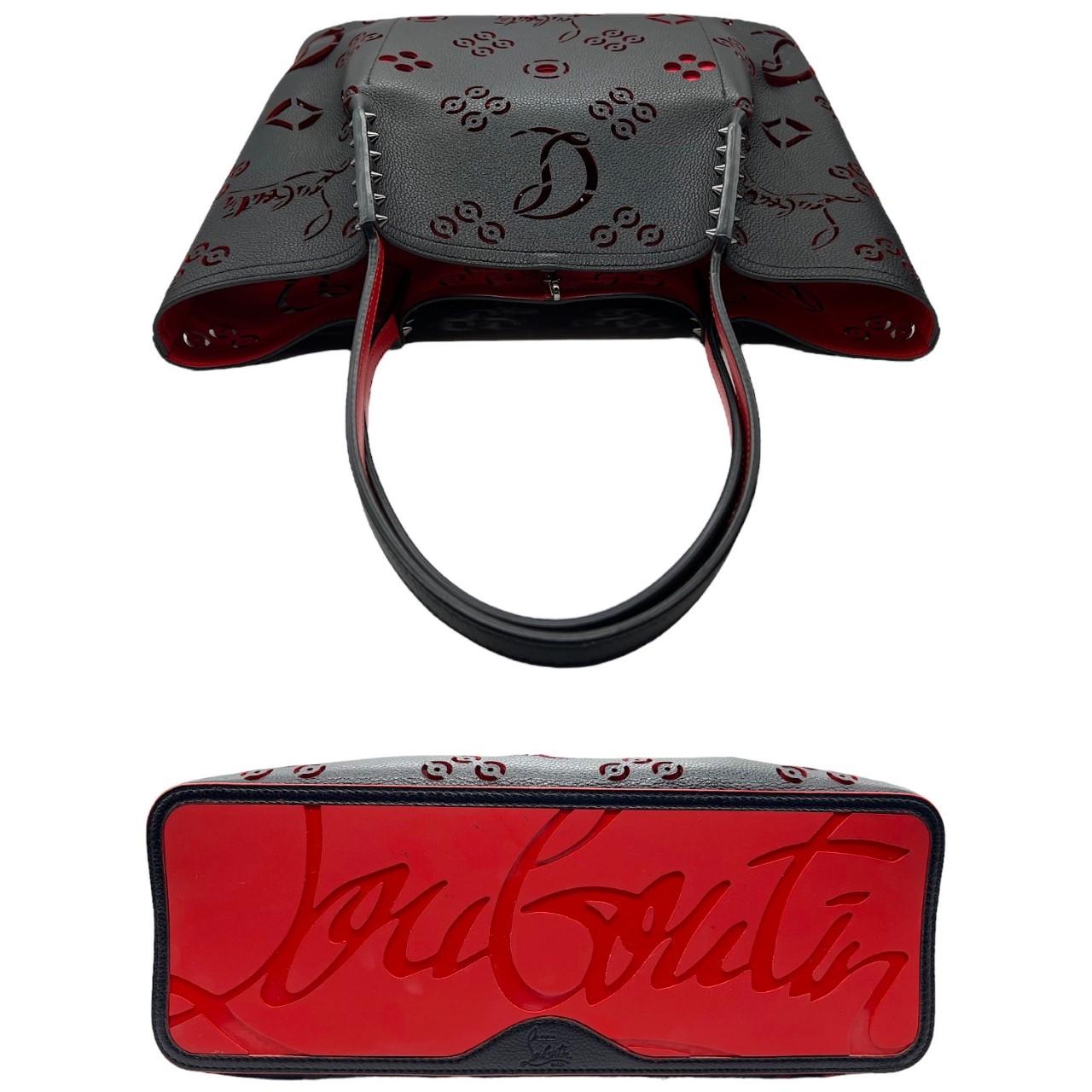 Women's Christian Louboutin Large Lasercut Cabarock Loubinthesky Tote