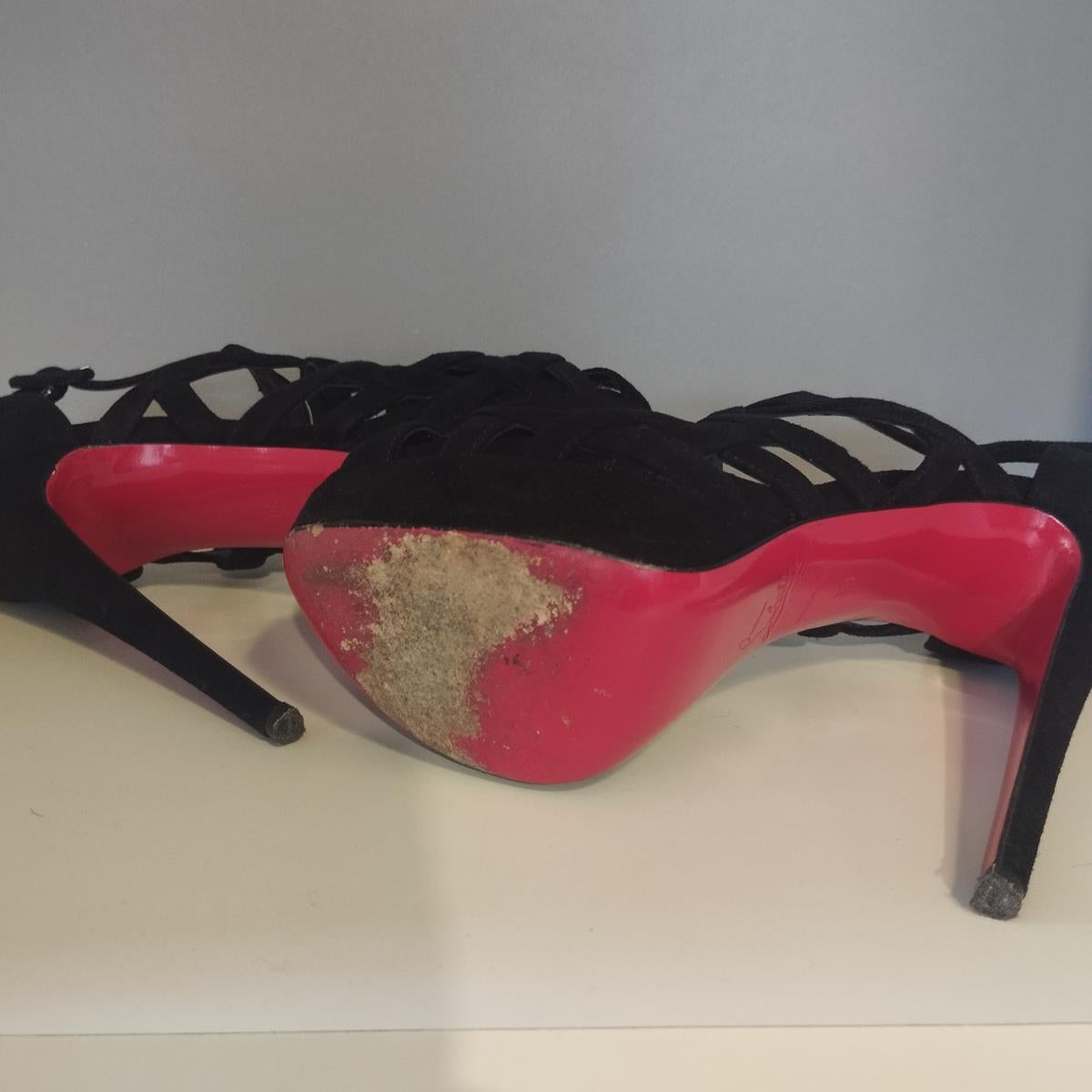 Christian Louboutin Larissa Sandali alti IT 38 in vendita 3