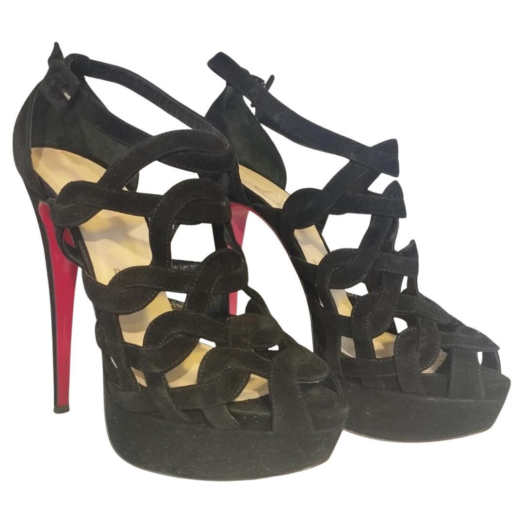 Christian Louboutin Larissa Plato High Sandals IT 38
