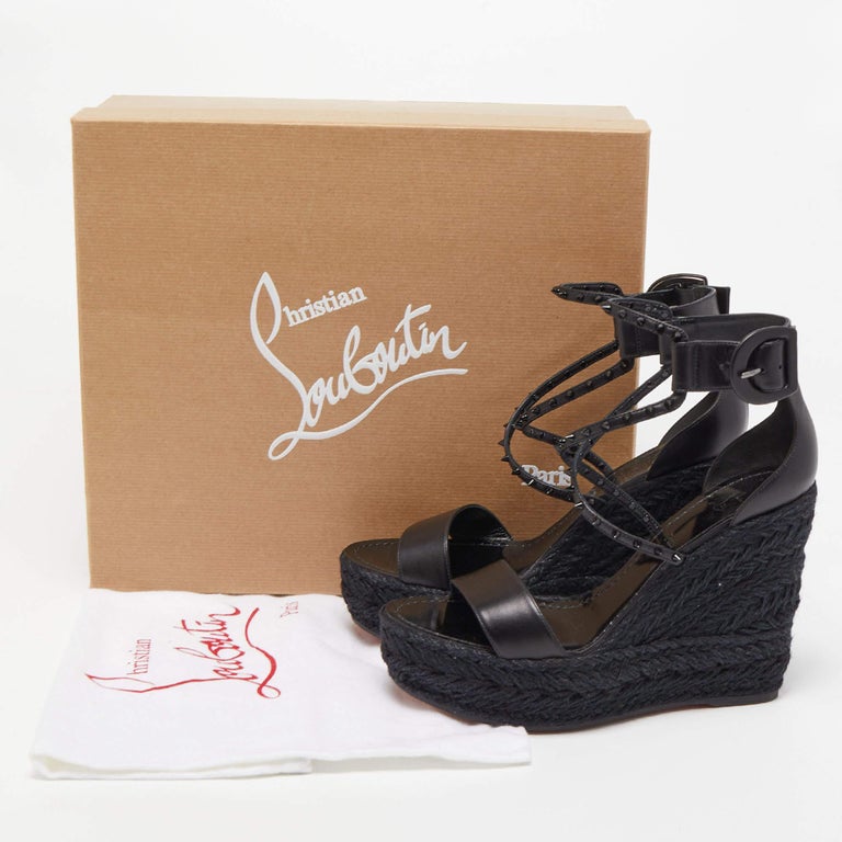 Chocazeppa Christian Louboutin Espadrille Wedges Christian - Main Image