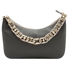 Christian Louboutin Leather Loubila Large Chain Shoulder Bag