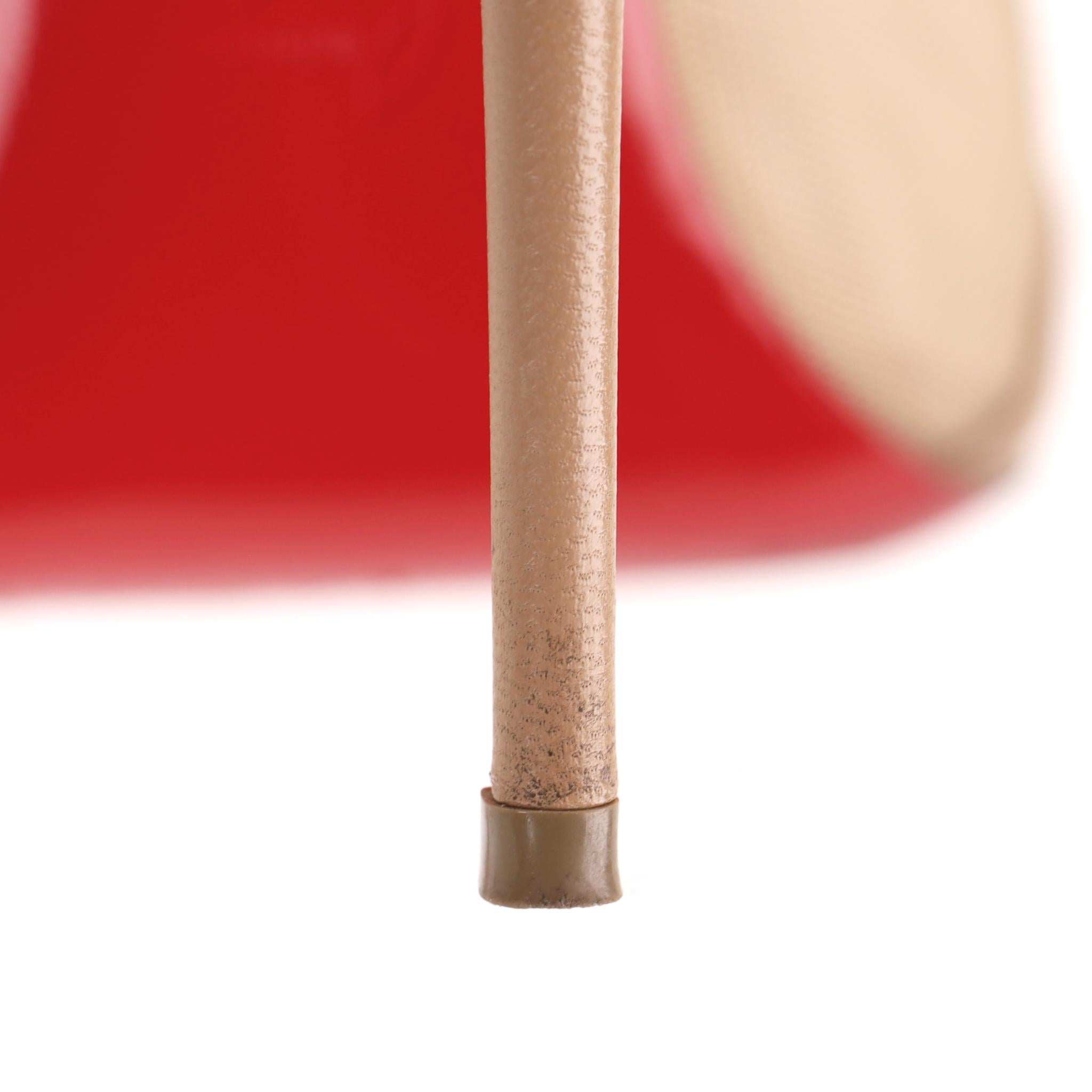 Christian Louboutin - Tacchi Theodorella in pelle e mesh in vendita 4