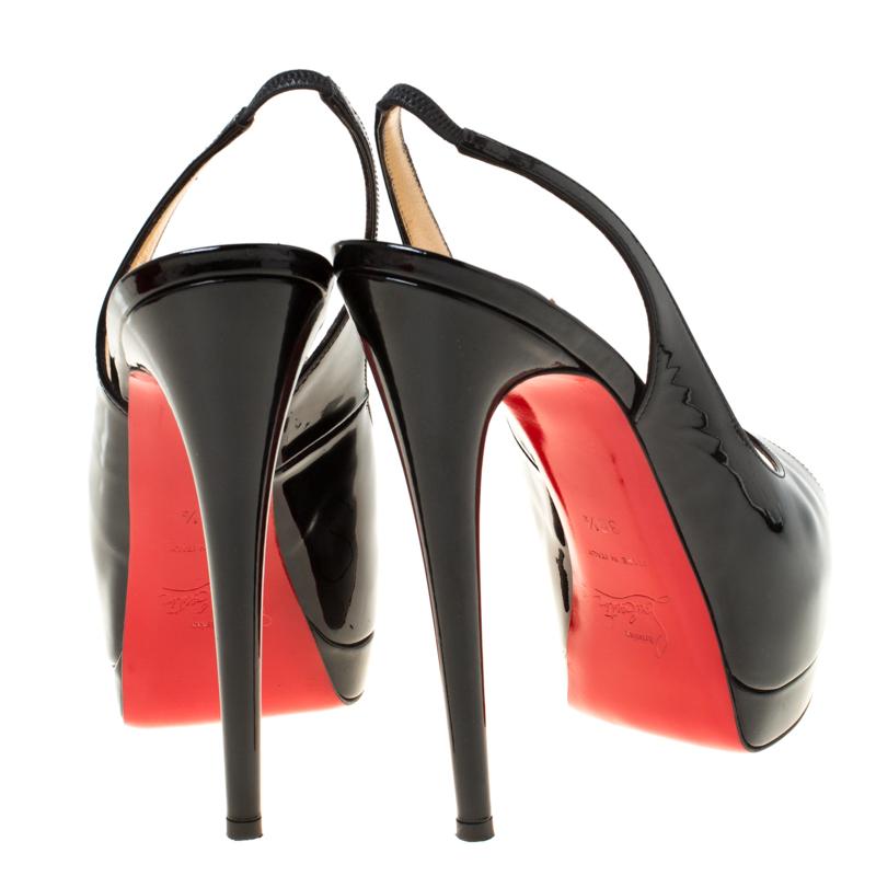 christian louboutin palais royal peep toe platform pumps