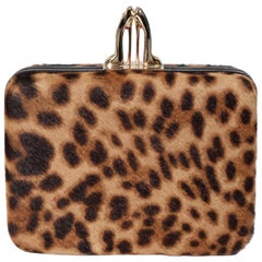 Christian Louboutin Leopard Clutch Bag