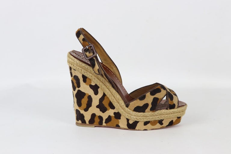 Louison | Sandalen im Leoparden-Design