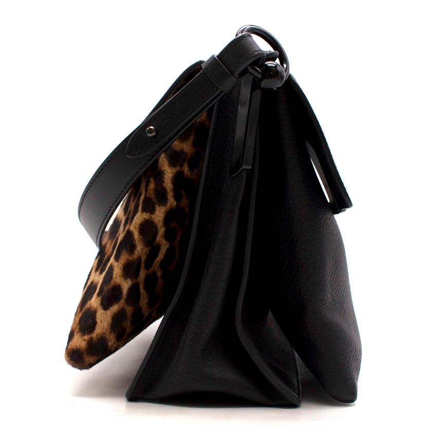 Christian Louboutin Leopard Print top Handle Shoulder Bag 1