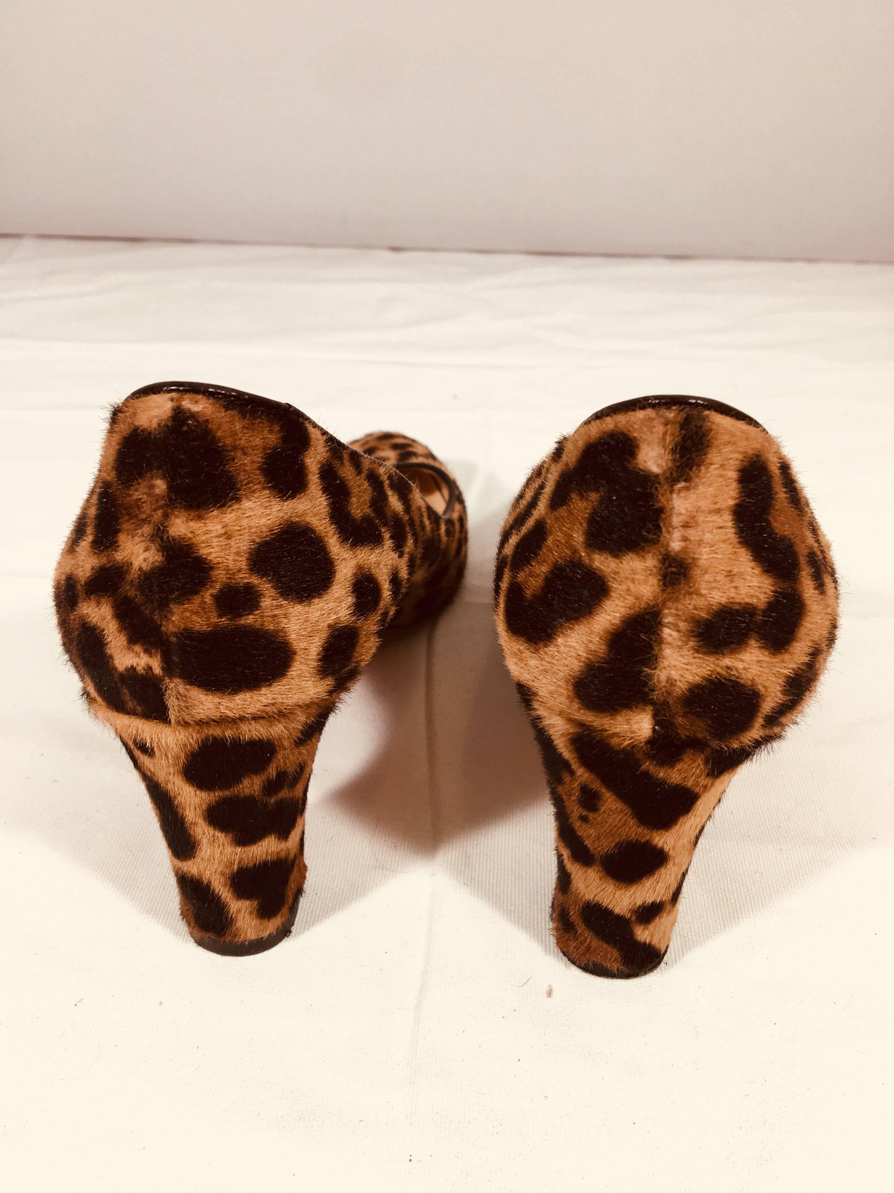 Women's Christian Louboutin Leopard Pumps