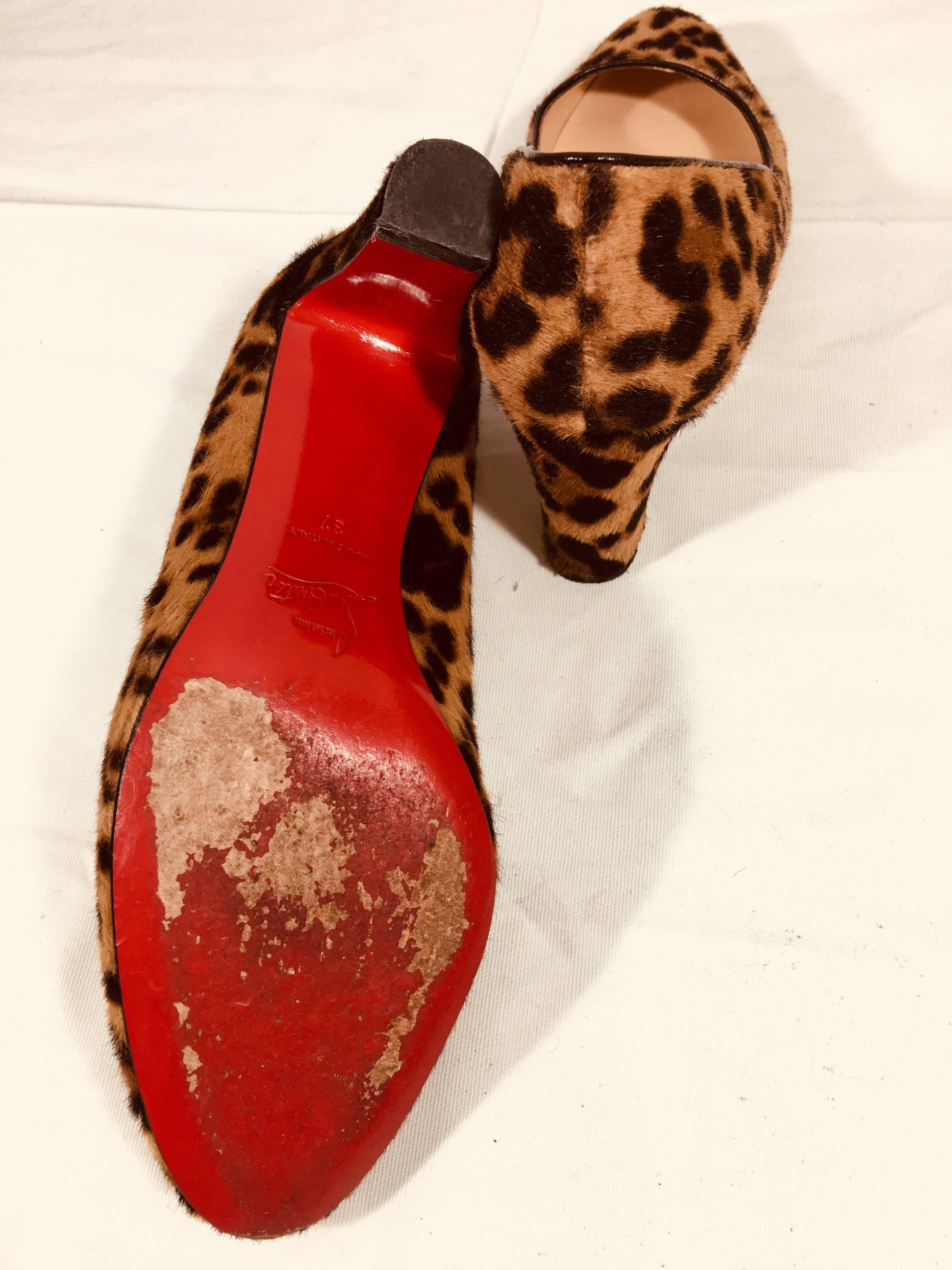 Christian Louboutin Leopard Pumps 1