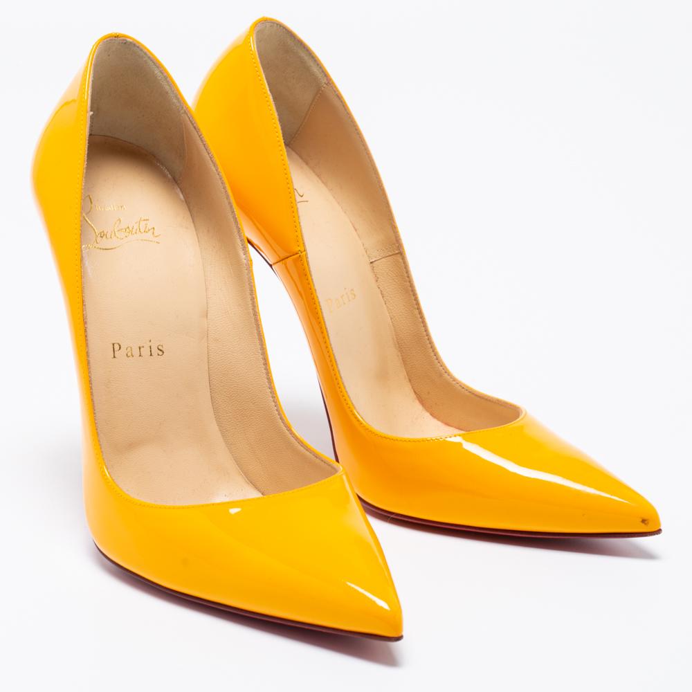light orange heels
