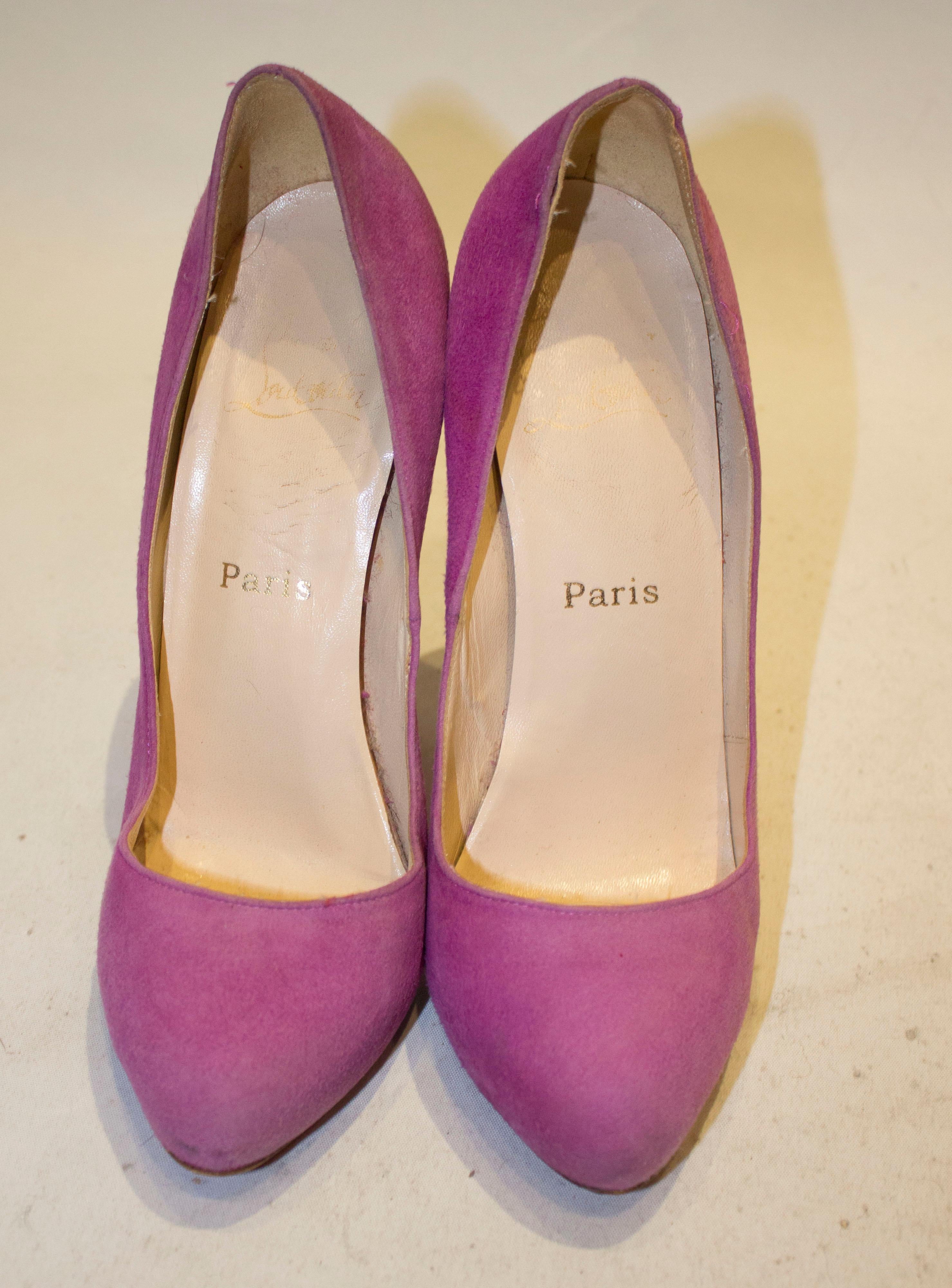 lilac heels