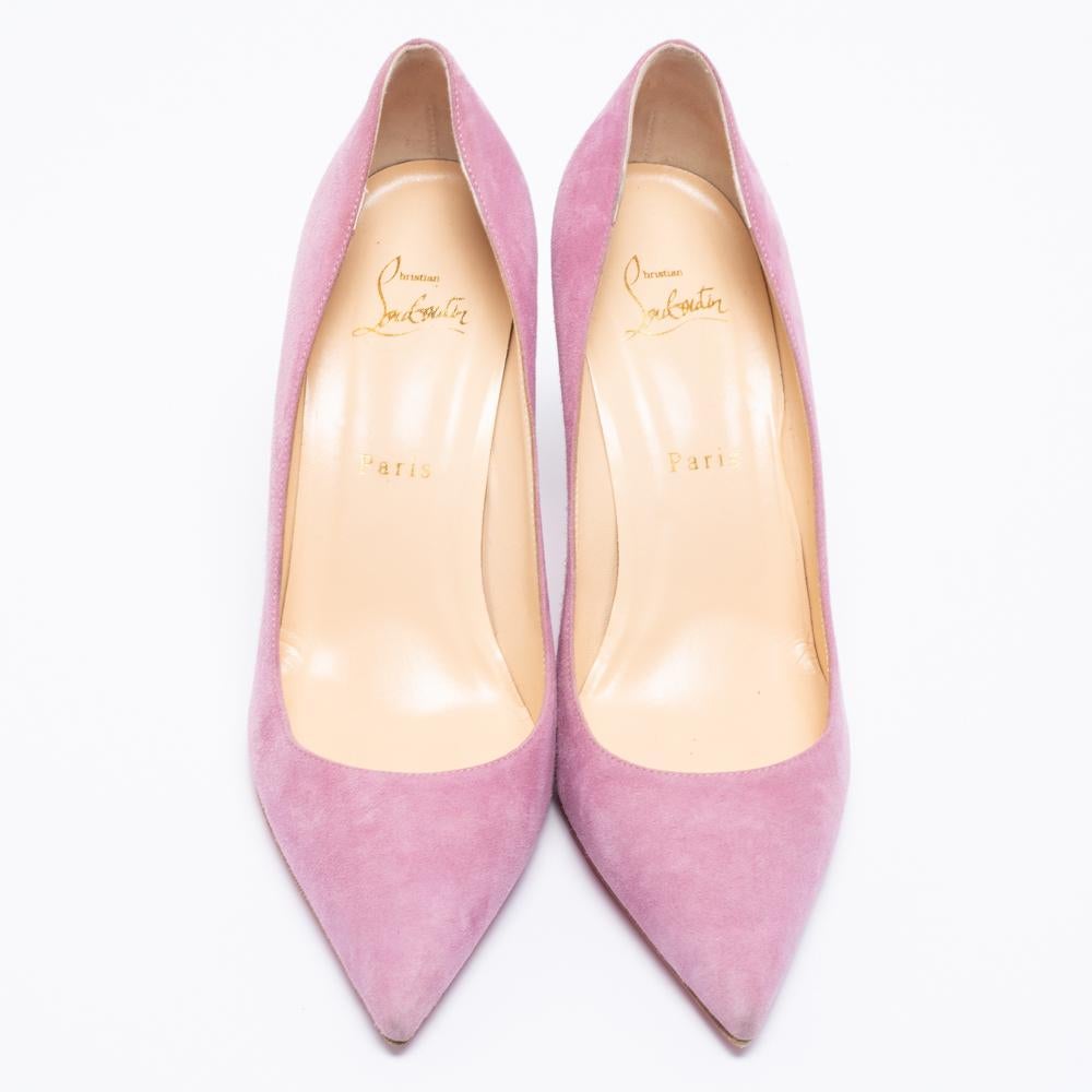 Christian Louboutin Lilac Suede Kate Pumps Size 39 1
