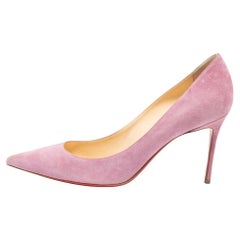 Christian Louboutin Lilac Suede Kate Pumps Size 39