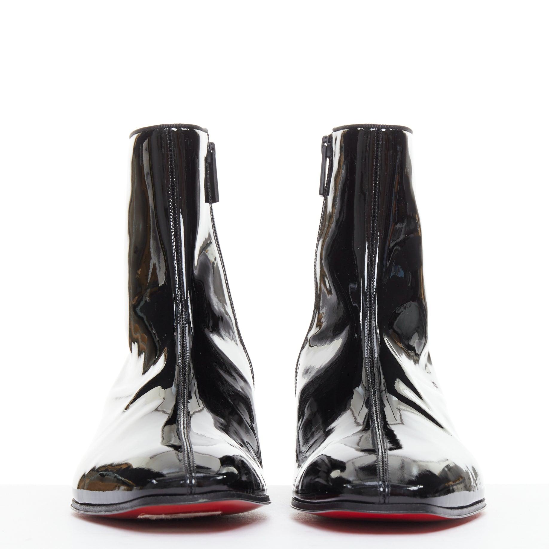 CHRISTIAN LOUBOUTIN Lipsiboot 35 botines con tacón egipcio metálico EU43 en Nuevo estado para la venta en Hong Kong, NT