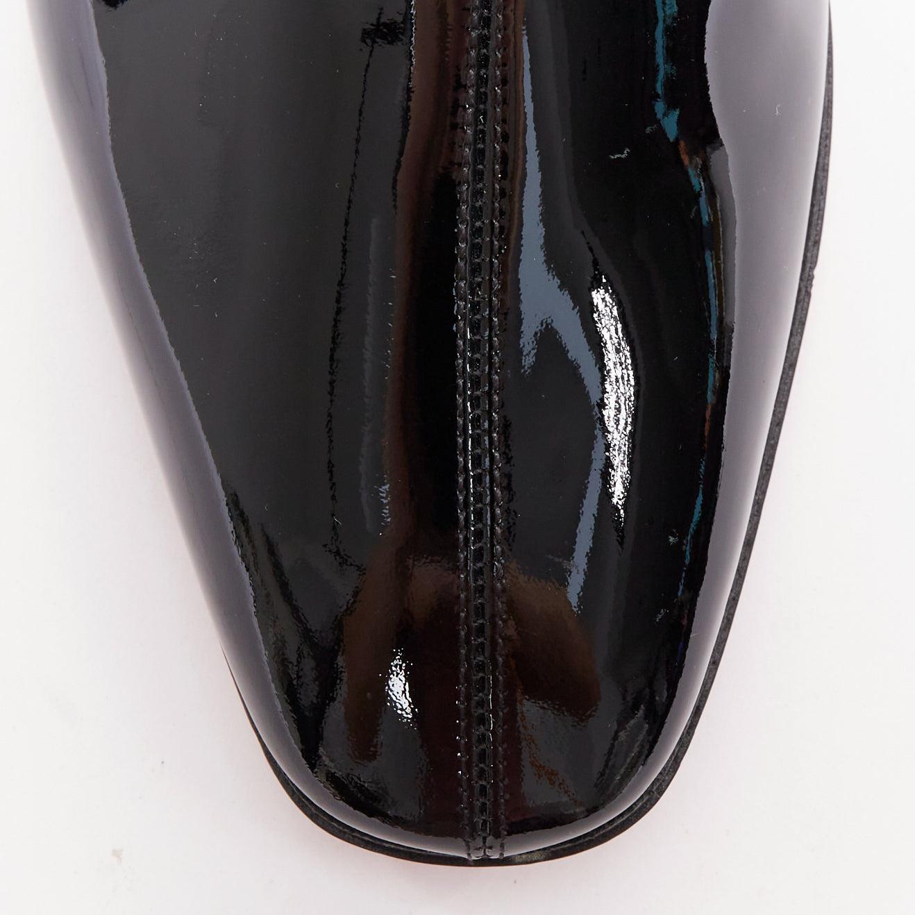 CHRISTIAN LOUBOUTIN Lipsiboot 35 botines con tacón egipcio metálico EU43 en venta 2