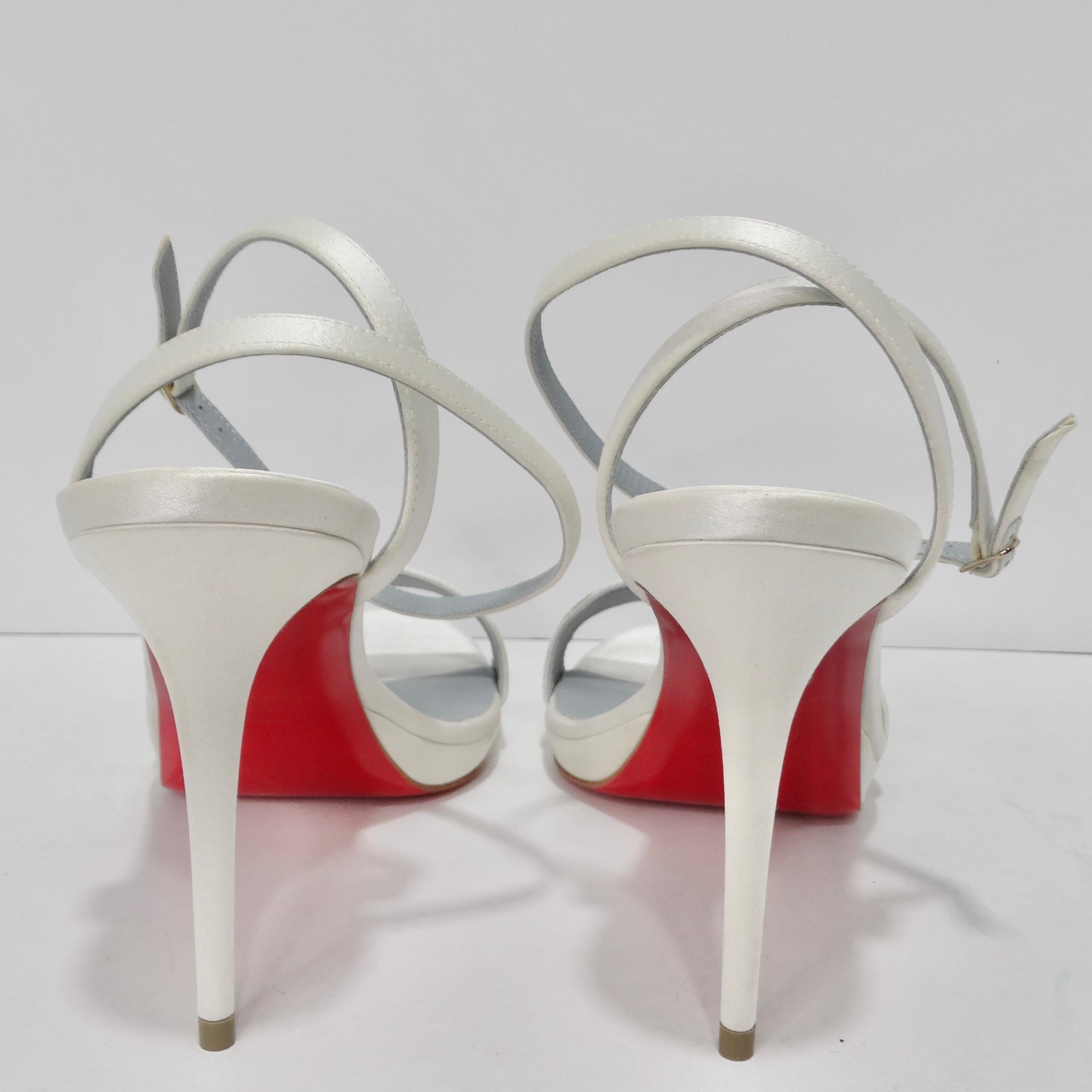 Christian Louboutin Loubi Queen Sandals For Sale 3