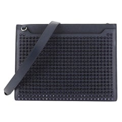Christian Louboutin Loubiclutch Spiked Leather