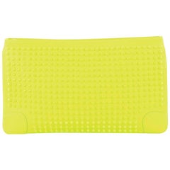 Christian Louboutin Loubiposh Clutch Spiked Leather