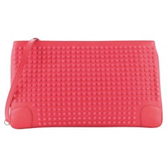 Christian Louboutin Loubiposh Clutch Spiked Patent