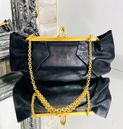 Christian Louboutin Loubis Angel Leather Clutch Bag