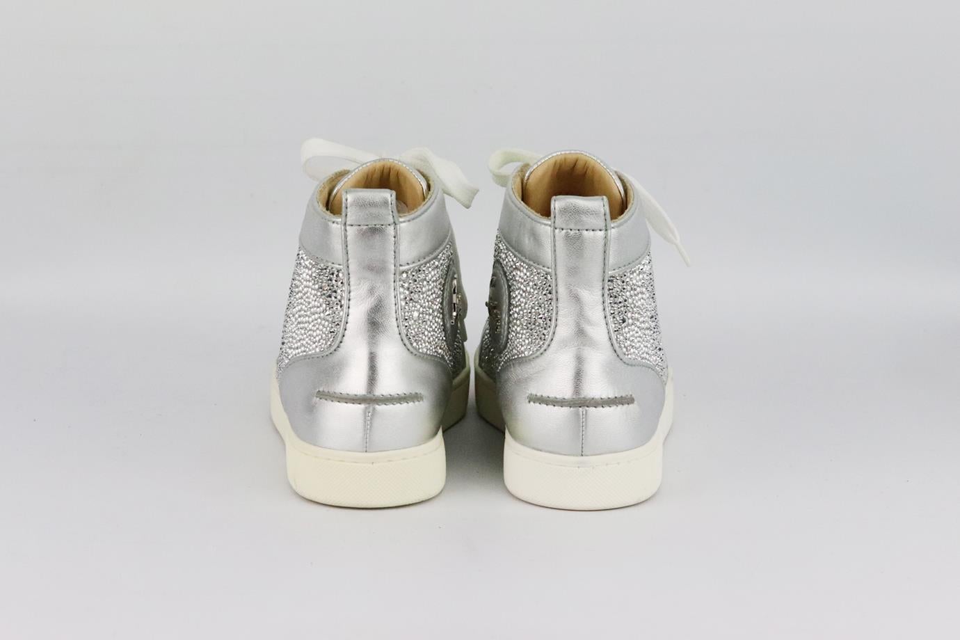 louboutin crystal sneakers